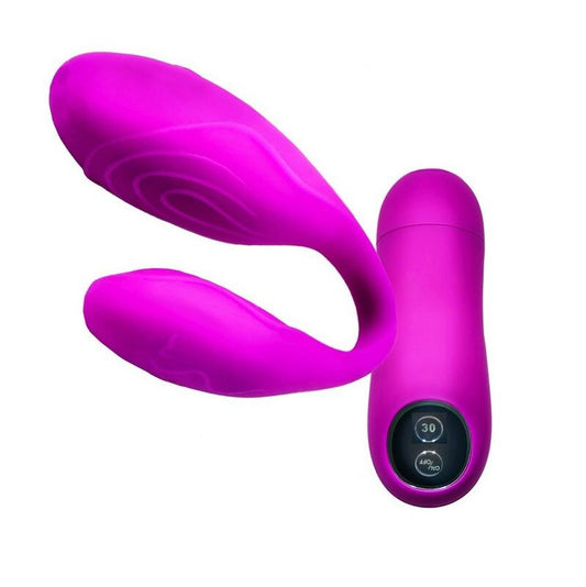 Ctype Pretty Love Indulgence Lila U-Vibrator Sexspielzeug mit Fernbedienung