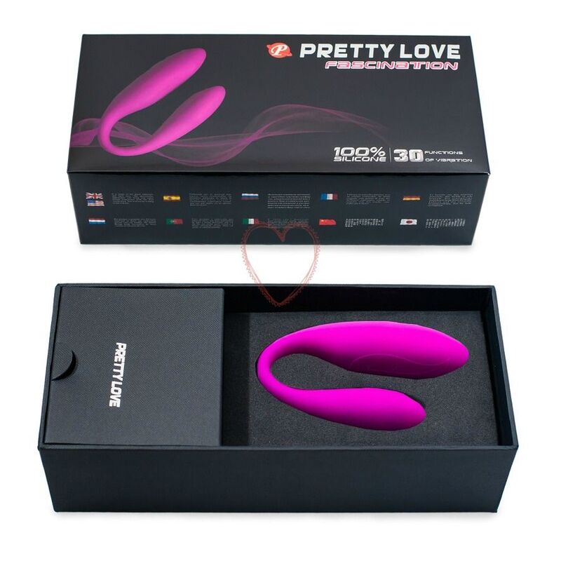 Vibrator-Bullet-Klitoris-Paar-Frauen-Sexspielzeug-Ctype Pretty Love Fascination Massagegerät