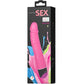 Colorful sex realistic dildo vibrator pink 23cm stimulation sex toy
