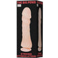 The big penis ultra realistic dildo natural 23.5cm stimulation flexible sex toy