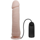 Der große Penis realistisch und Vibrationsdildo natur 26cm