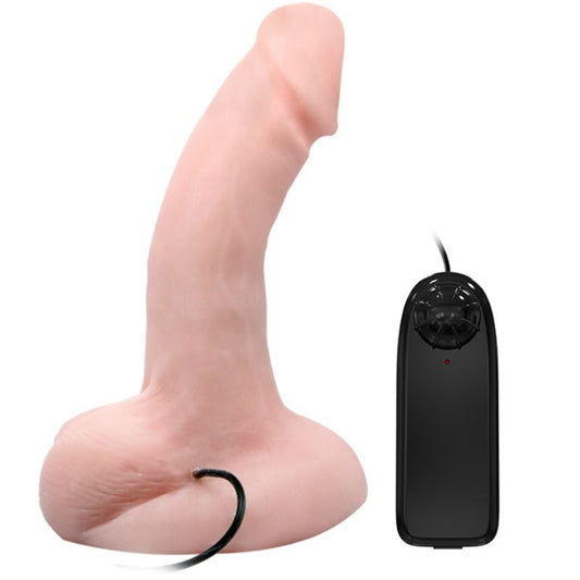 Willkürlicher realistischer Dildo mit Vibrations- und Rotationsfunktion, Sexspielzeug mit Saugnapf