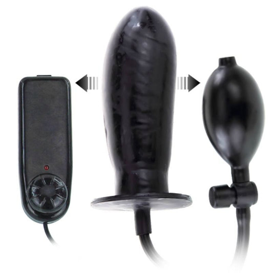 Größerer, aufblasbarer Joy-Penis mit Vibration, 16 cm