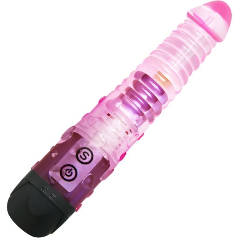 Geben Sie Ihrem Liebhaber Vibrationspulsation rosa Multiorgasmus-Sexspielzeugstimulation