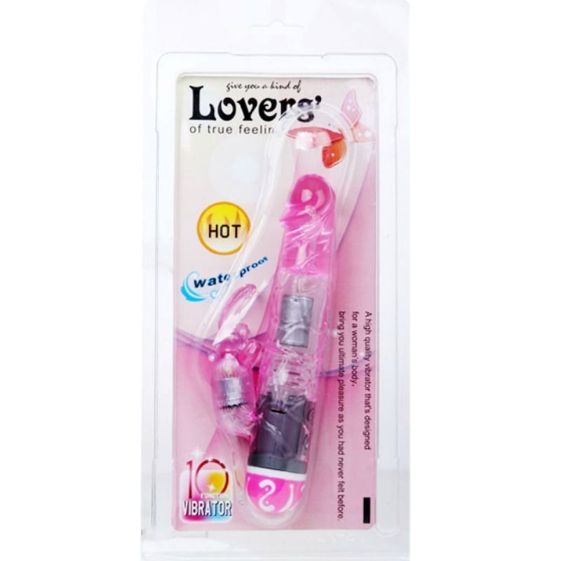 Baile Vibratoren Multispeed Kaninchen Klitoris Stimulator Vibrator rosa Sexspielzeug