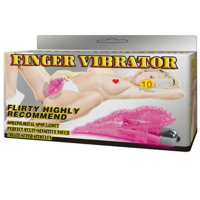 Finger vibrator flirty highly recommend stimulating massager sex toy clitoris vagina