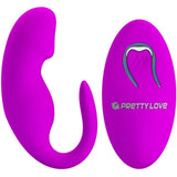 Coppia vibratore giocattolo del sesso g-spot grazioso amore telecomando morsetto stimolante