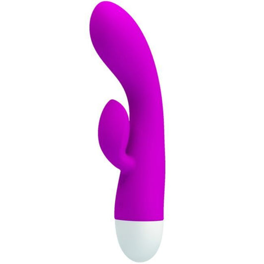 Der wiederaufladbare Pretty Love Eli-Kaninchenvibrator aus Silikon stimuliert den G-Punkt der Klitoris