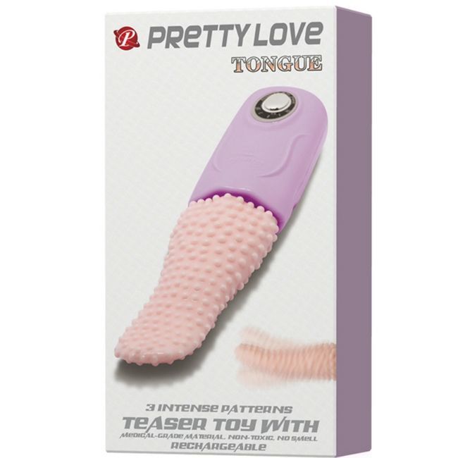 Pretty love smart tongue rotation function teaser sex toy stimulation massager