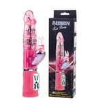 Passion rock bunny rampante 10F 27cm vibratore rotatore stimolazione clitoridea giocattolo sessuale