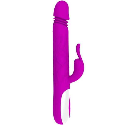 Pretty love adrian multifunction up&down vibrator rolling beads sex toy dildo women