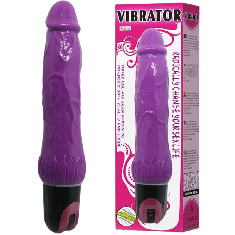 Vibrator daaply pleasure multispeed purple sex toy dildo masturbator woman