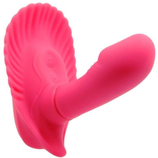 Couple vibrator sex toy g-spot dildo pretty love stimulating fancy clamshell