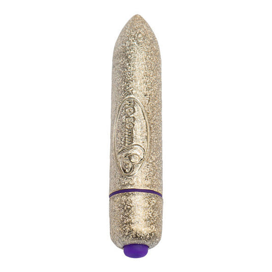 Female vibrator rocks off ro-80 mm vibrating bullet gold adult sex toy woman 7V