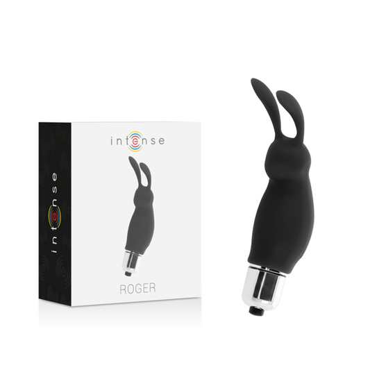 Intense rabbit roger black sex toy small stimulator g-spot woman vibrator