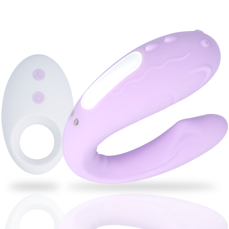 Couples sex toys anal clit dual vibrator g-spot mia rin remote control stimulation