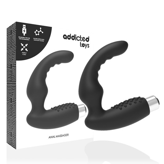 Addicted toys rechargeable male prostate toy massager plug butt dilator sex anus