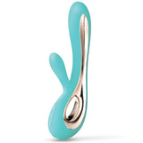 Lelo Soraya 2 aqua morbido silicone giocattolo del sesso stimolatore vibratore del coniglio del punto G