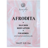 Secretplay aphrodite silk skin monodose body lotion 10ml