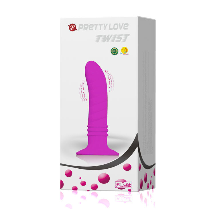 Pretty love bottom twist buttplug sex toy analtwist II vibration suction cup stimulation