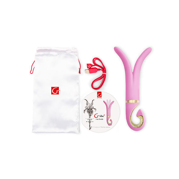 Coppia vibratore giocattolo sessuale punto G dildo femmina adulto giocattoli divertenti Gvibe 3 rosa confetto