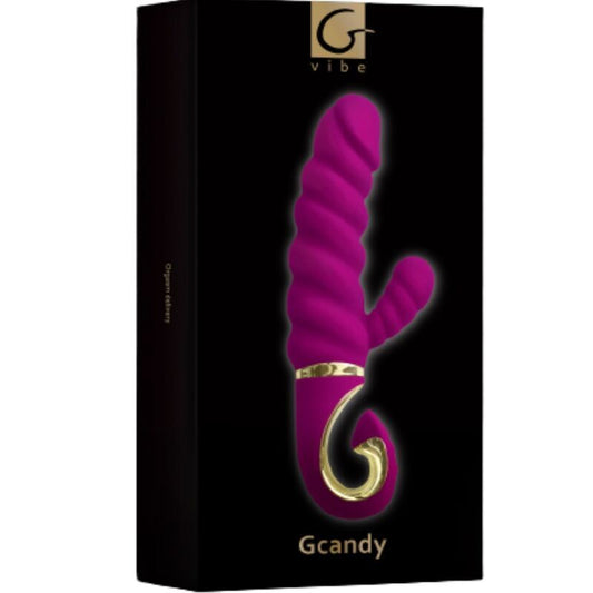 Divertenti giocattoli vibratore coniglio Gcandy dolce lampone stimolazione del punto G donne giocattolo del sesso