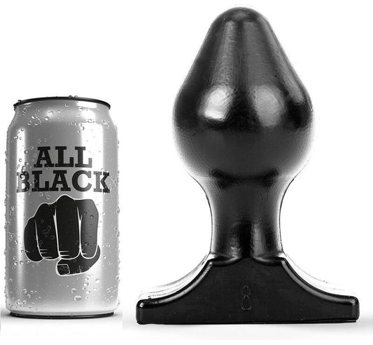 Huge all black anal plug 16x8cm prostate massager butt plug adult sex toy couple