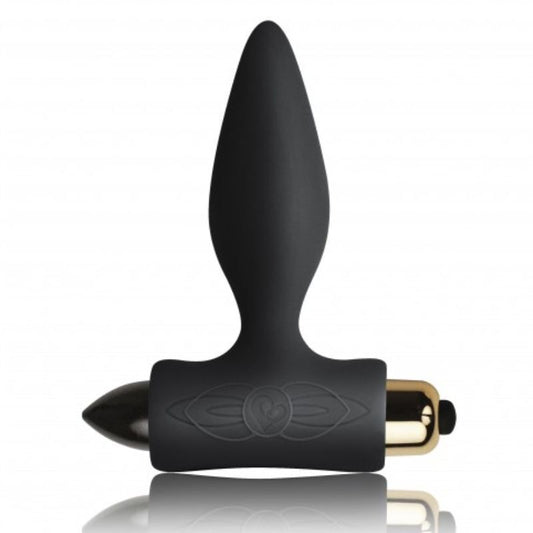 Damen-Vibrator-Analplug für Anfänger, Petite Sensations, schwarzes Sexspielzeug für Paare