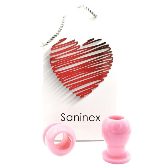Saninex liaison plug orgasmic anal stimulation hollow tunner pink sex toy