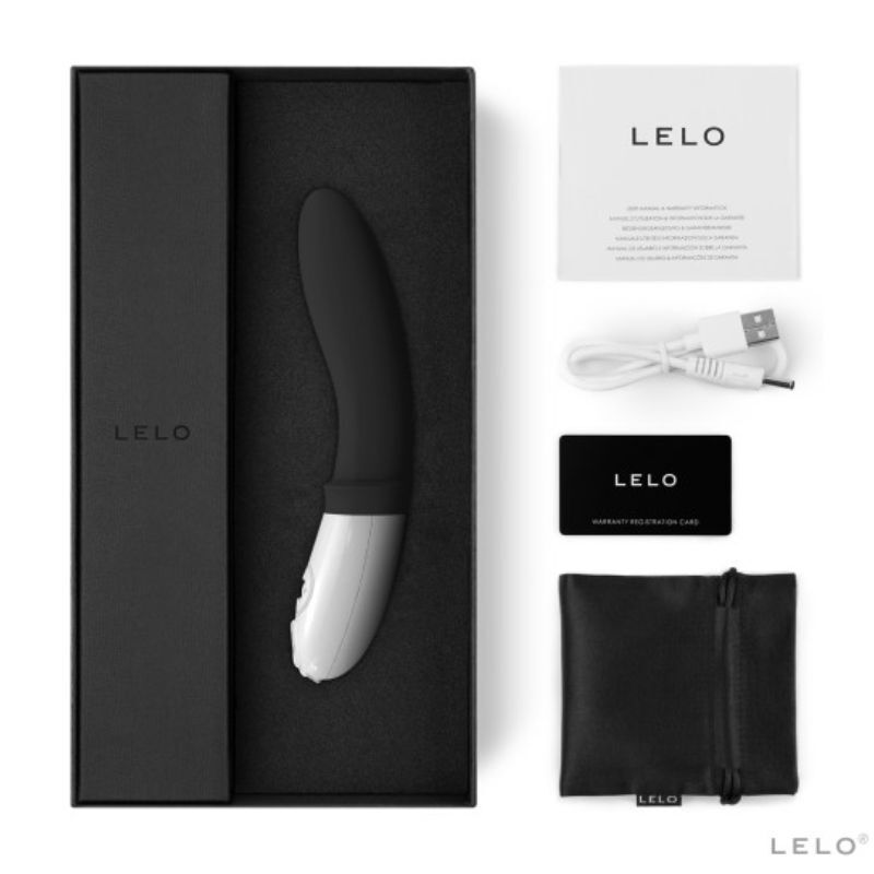 Lelo billy 2 black multispeed sex toy vibrator anal stimulation massager