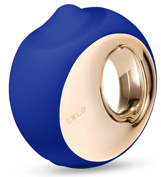 Lelo ora 3 oral sex stimulator midnight blue rotation vibration sex toy