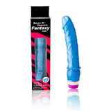 Vibrator waves fantasy sex toy for female big penis masturbator 23cm blue