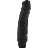 Sevencreations love production perfect pleasure black realistic vibrator 22cm sex toy