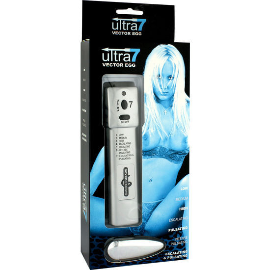 Sevencreations ultra7 vector egg sex toy vibrating women remote control