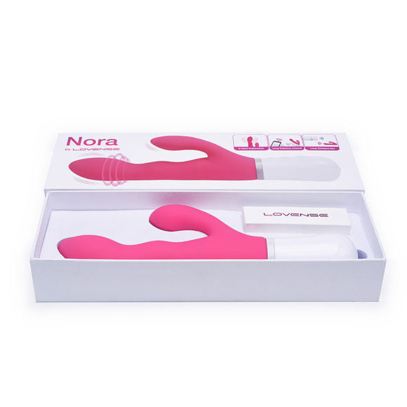 Lovense Nora Vibrator, intelligentes Sexspielzeug für Frauen, Kaninchen-Klitoris-Stimulator, App-gesteuert