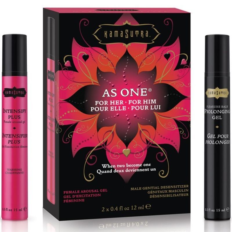 Kamasutra kit couples for him and her as one 12ml