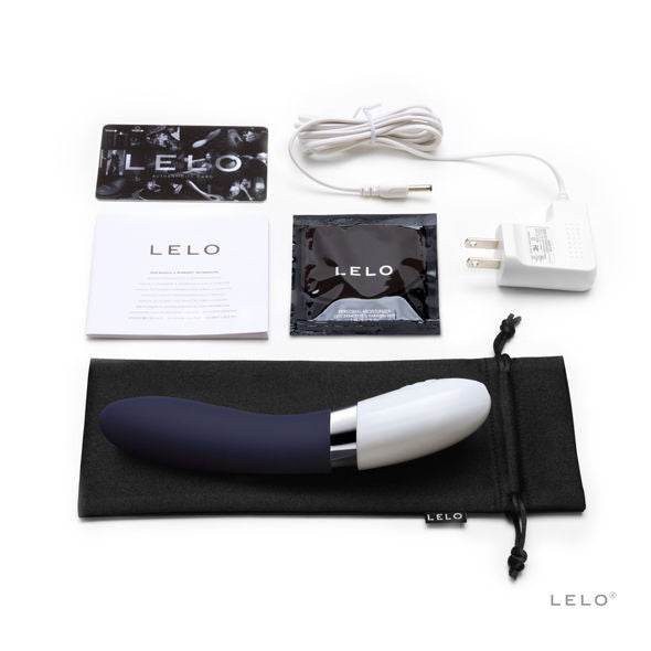 Lelo liv 2 blue multispeed vibrator g-spot dildo female adult sex toy massager new