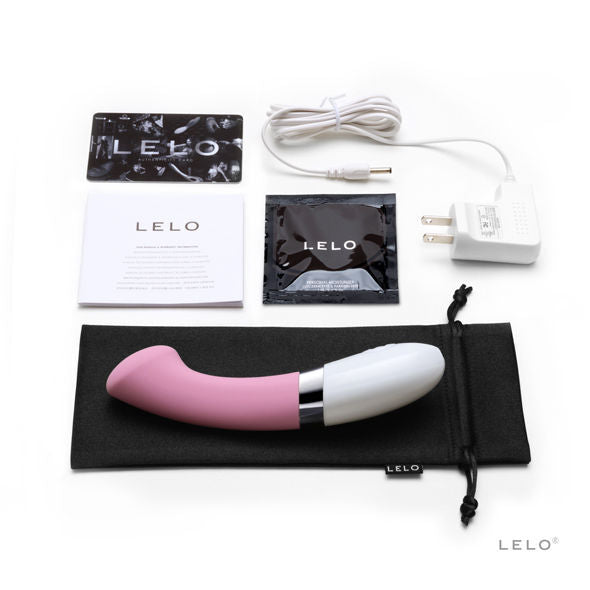 Paar-Vibrator, Sexspielzeug, G-Punkt-Dildo, weibliches Stabmassagegerät, Lelo Gigi 2, Rosa