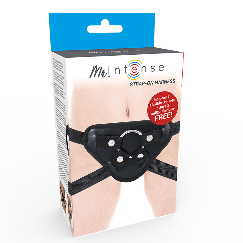 Mr intense imbracatura cinturino universale per ancorare il giocattolo del sesso anale al dildo donna uomo