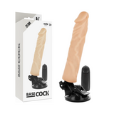 Basecock realistic touch vibrator remote control natural 21cm sex toy women