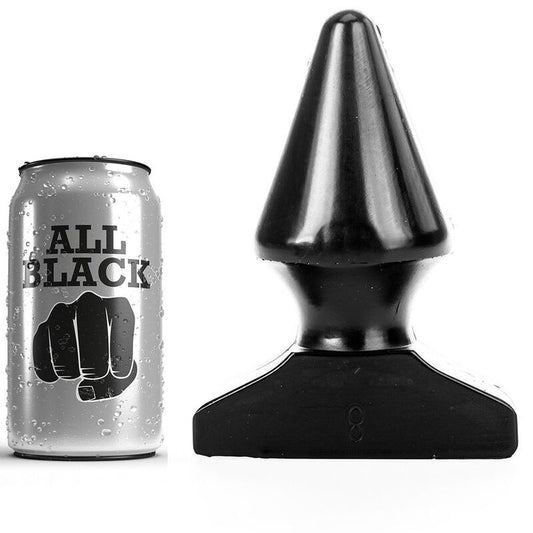 All black anal plug 17cm big dildo butt dilator sex toy prostate massager couple