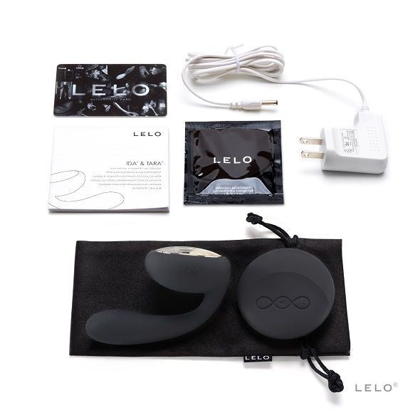 Lelo ida vibrator for women clit stimulator anal dildo sex toys remote control toy black