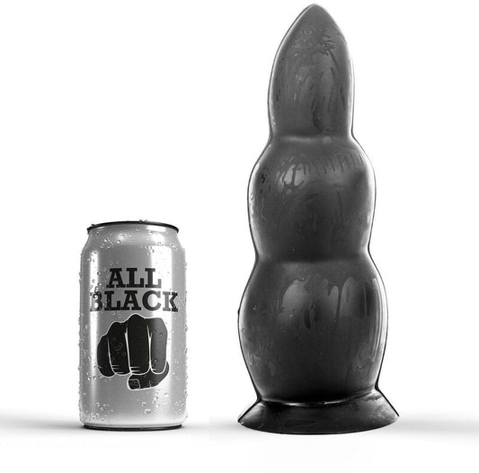 All black anal plug big dildo butt massager sex toys for women couple 23cm