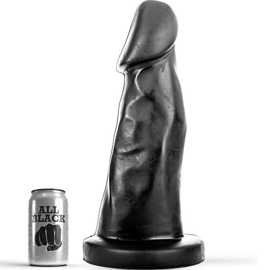 Tutto nero dong 27 cm plug anale vaginale grande pene butt plug donne uomini giocattoli del sesso