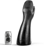 All black dildo fisting toy women dildo lady sex plug anal for vagina 39cm