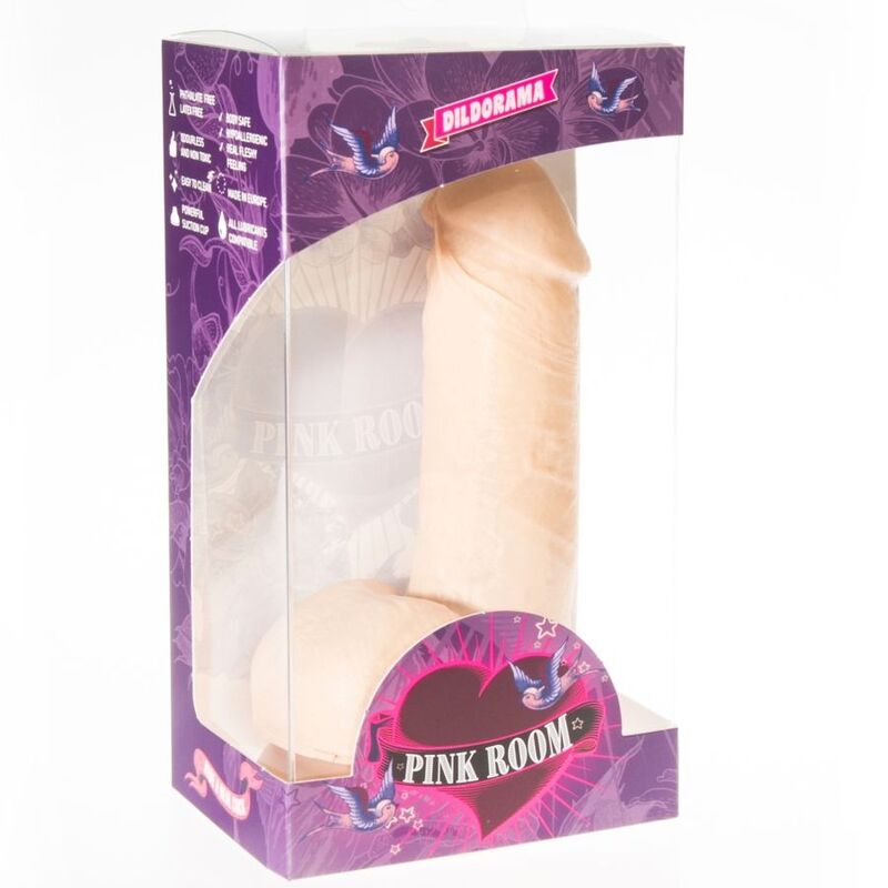 Fallo realistico nao pink room naturale 16cm