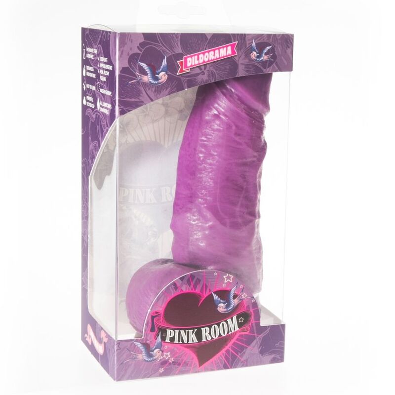 Pink Room Dayan realistischer Dildo lila 17cm