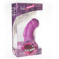 Pink room nestor realistic dildo purple 16.5cm suction cup sex toy