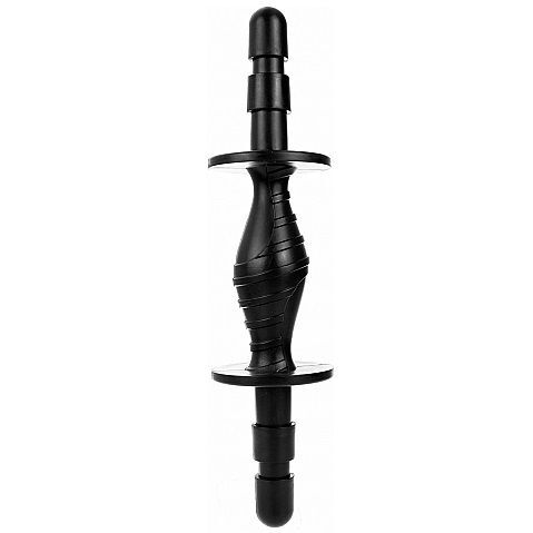 Hung system double penetration sex toy black
