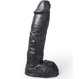 Aufgehängter realistischer Dildo mit System, Farbe Schwarz, Mickey, 24 cm